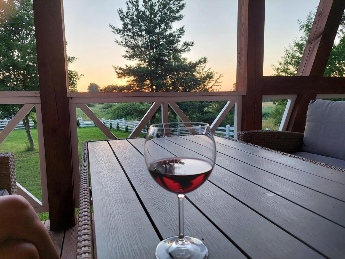 Greyowka Dom Kryty Strzecha W Gardna Park Villa Czysta Dış mekan fotoğraf