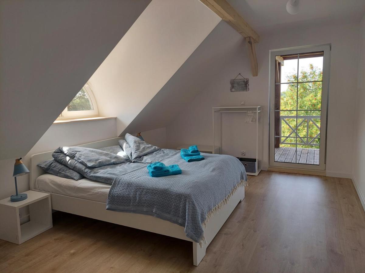 Greyowka Dom Kryty Strzecha W Gardna Park Villa Czysta Dış mekan fotoğraf